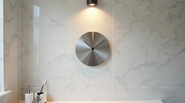 Comment choisir une horloge murale salle de bain étanche et design ?