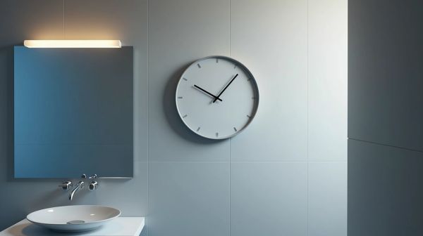 Comment choisir une horloge murale salle de bain étanche et design ?