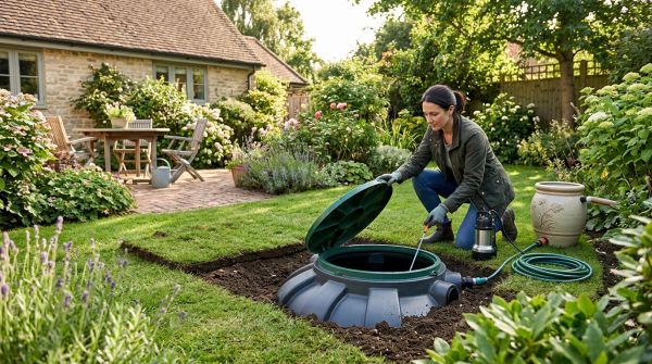 Comment mettre en place une citerne d'eau de pluie enterrée dans votre jardin : guide complet et astuces pratiques.