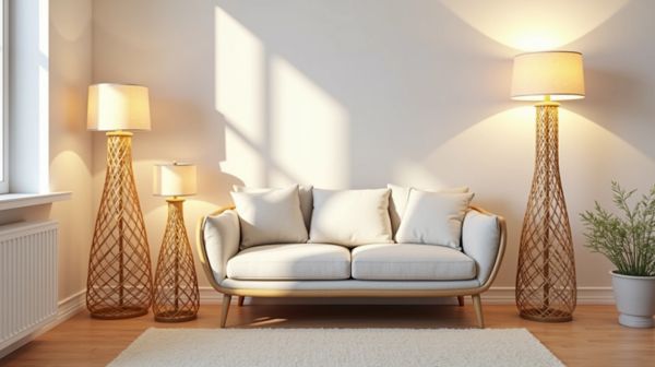 Découvrez 5 abat-jours en rotin pour une décoration conviviale