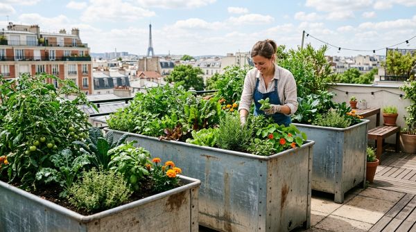 Explorez les bacs métalliques pour jardin urbain : découvrez leurs avantages et inconvénients
