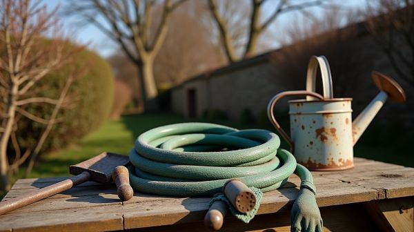 Hivernage du matériel de jardin : les gestes qui évitent la panne au printemps