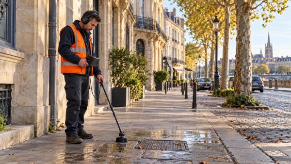 Les meilleures méthodes non destructives pour détecter les fuites à Bordeaux
