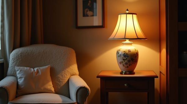 Un abat-jour rotin pour une ambiance chaleureuse